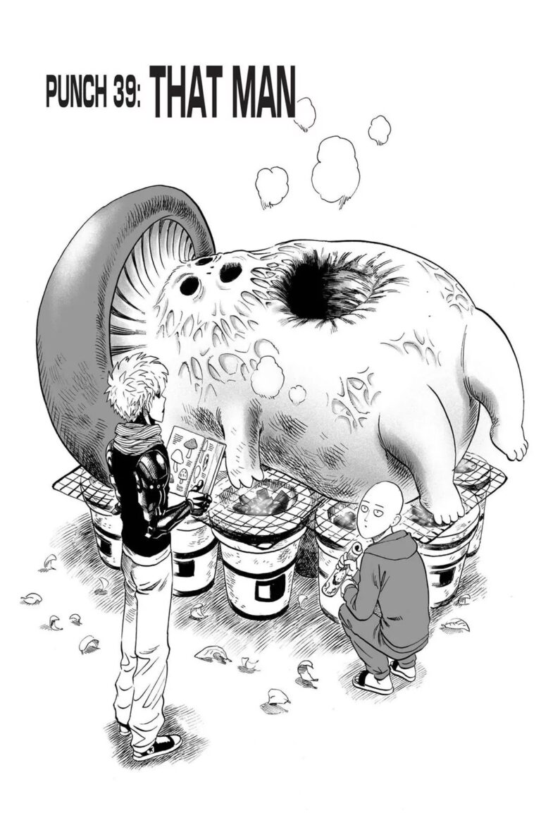 One Punch Man Manga chapter 39