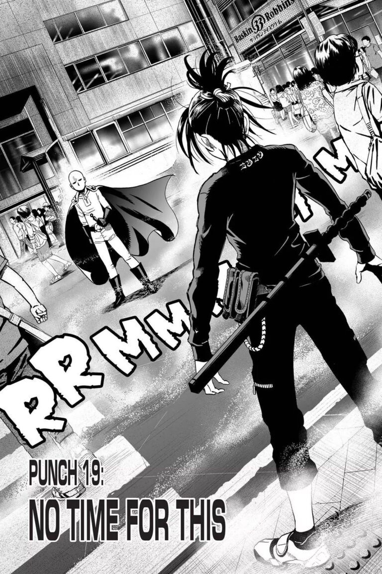 One punch man chapter-19