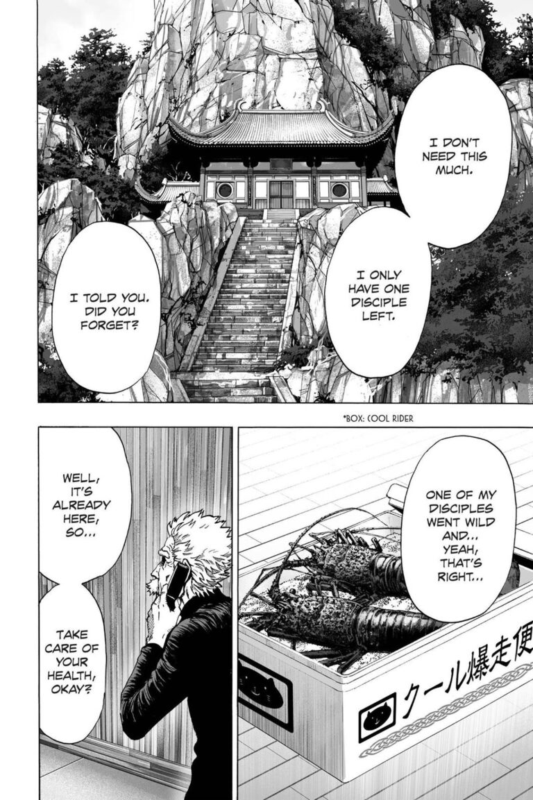 One punch man chapter 40.6