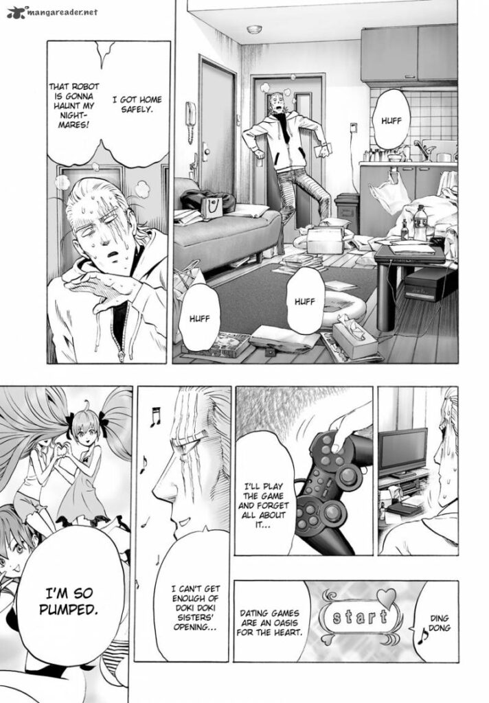 One punch man chapter 54