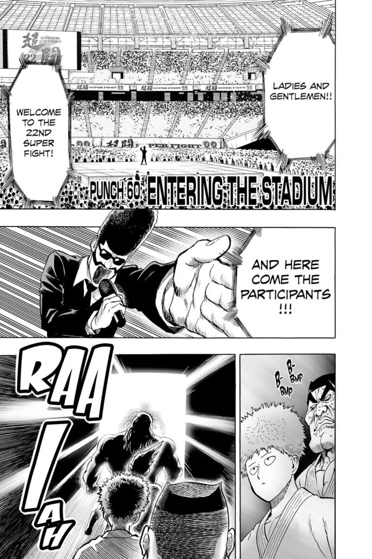 One punch man chapter 60