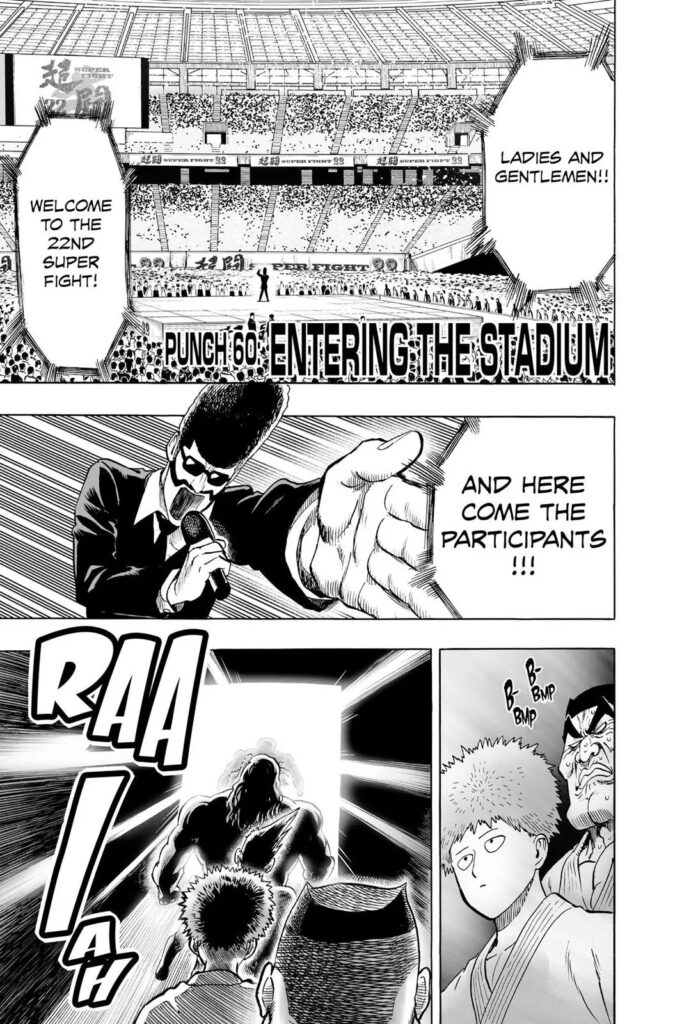 One punch man chapter 60