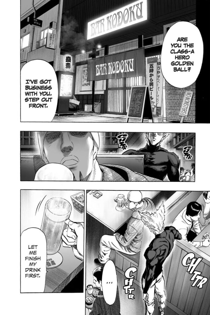Punch man manga (2)