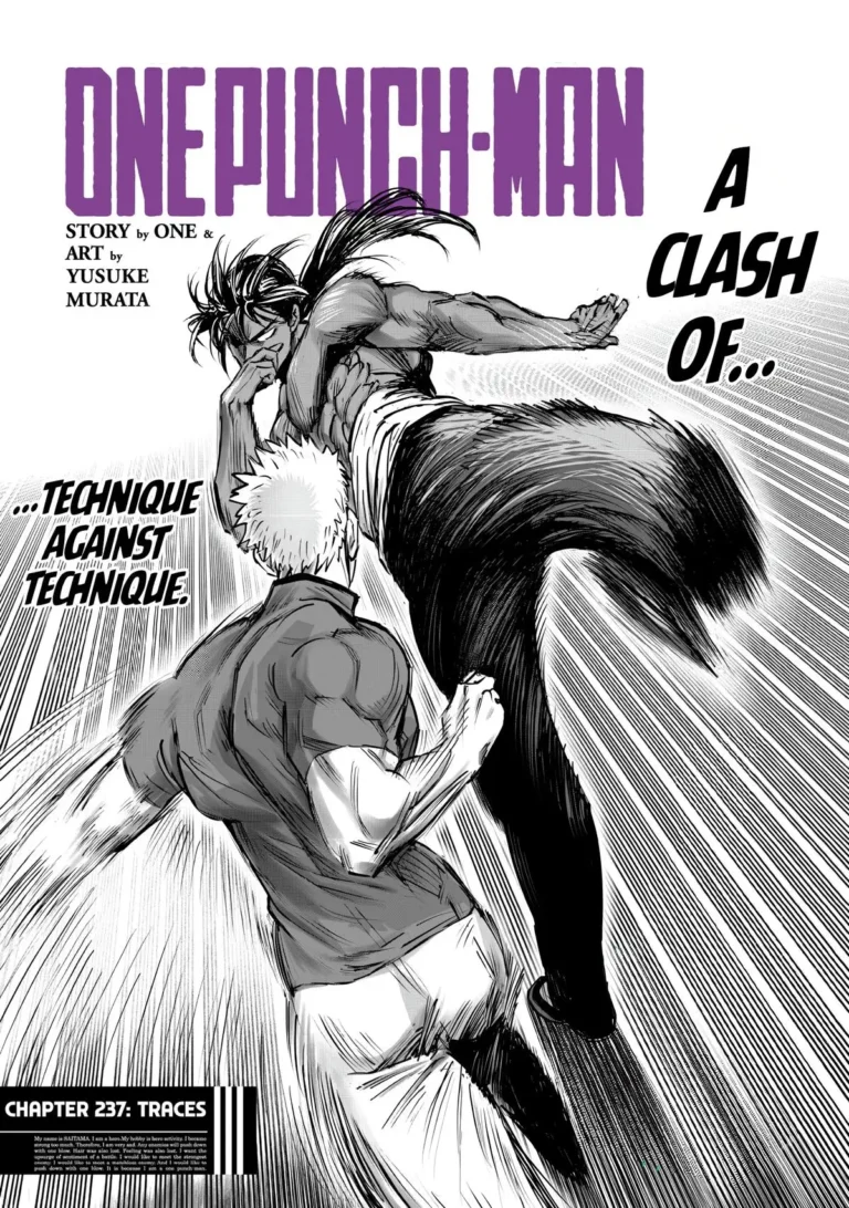 One Punch Man Manga Chapter 237